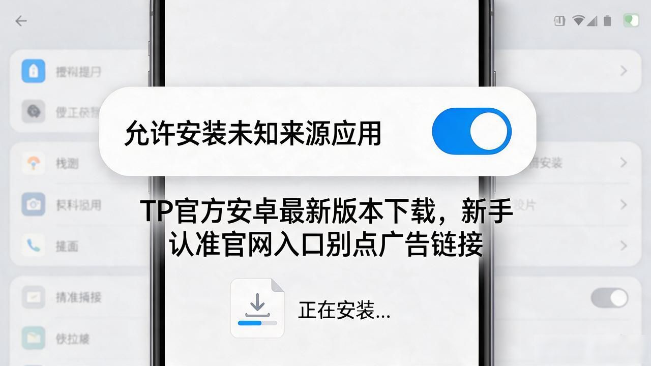 TP官方安卓最新版本下载，新手认准官网入口别点广告链接