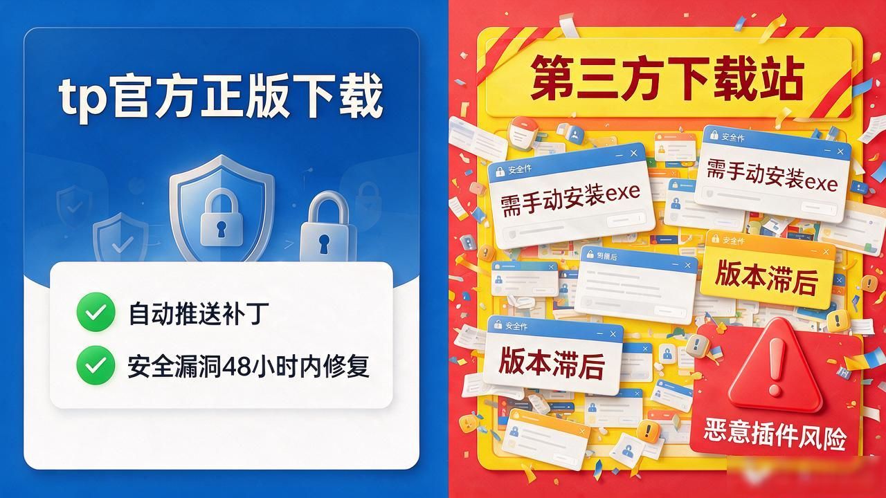 tp官方正版下载有哪些独家优势？老用户实测告诉你