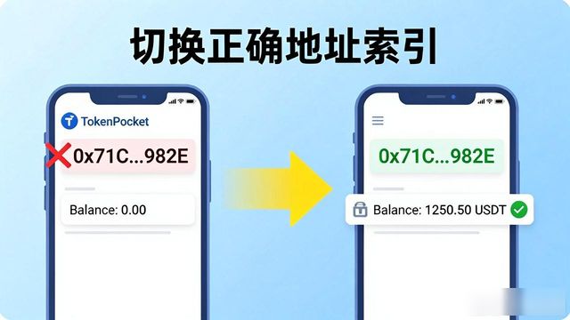 TP钱包重登后币不见了？三步找回方法