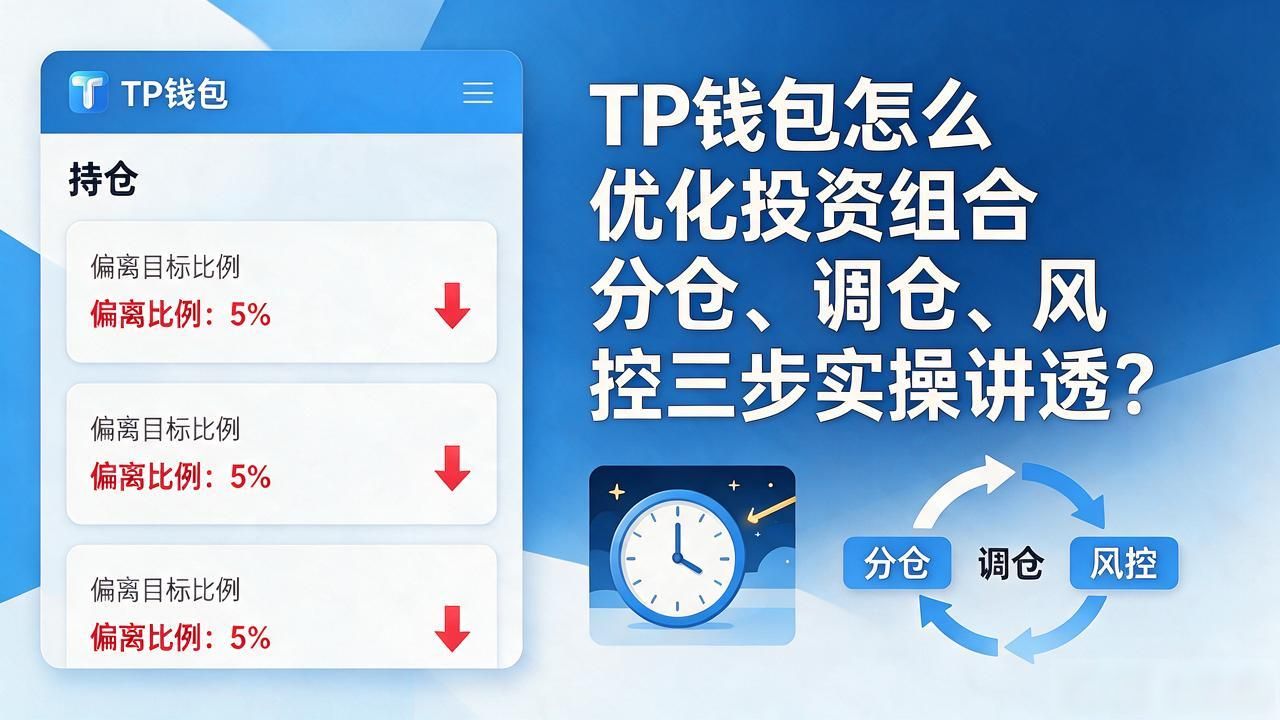 TP钱包怎么优化投资组合 分仓、调仓、风控三步实操讲透