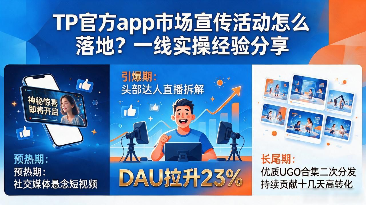 TP官方app市场宣传活动怎么落地？一线实操经验分享