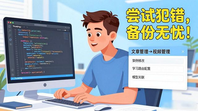 ThinkPHP新版下载后怎么学？看案例就够了