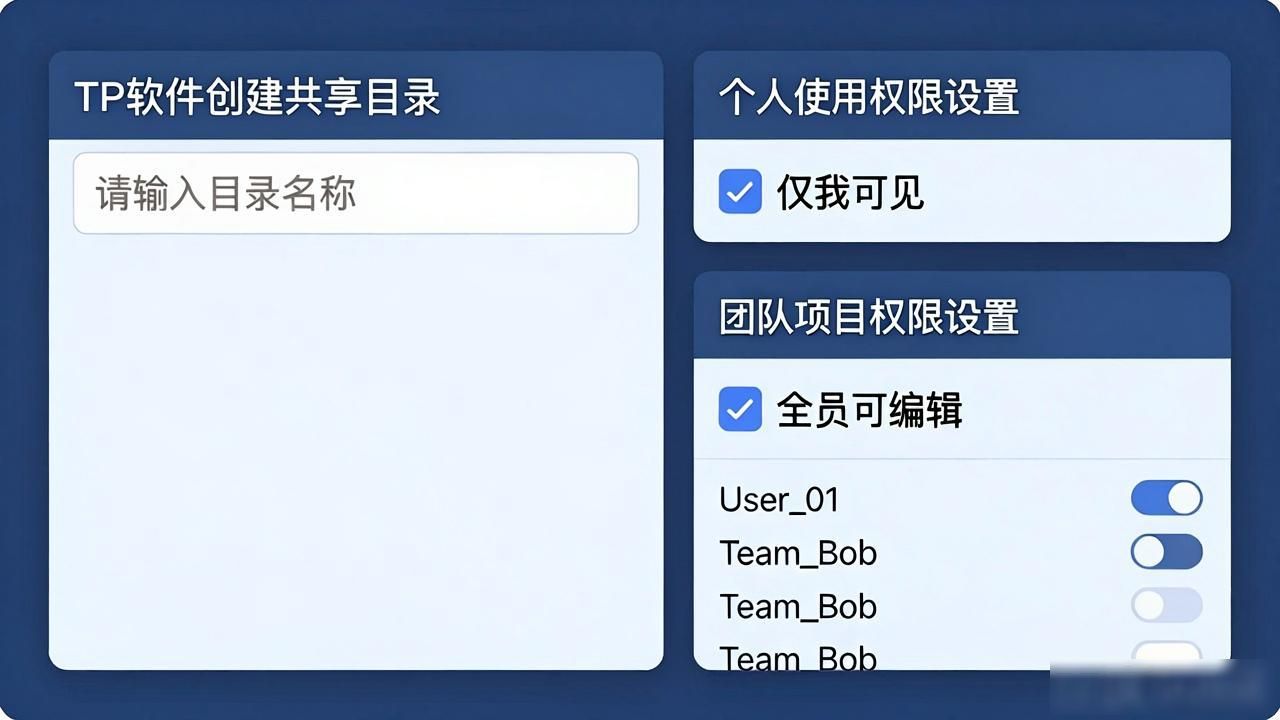 TP最新版下载如何创建共享目录？