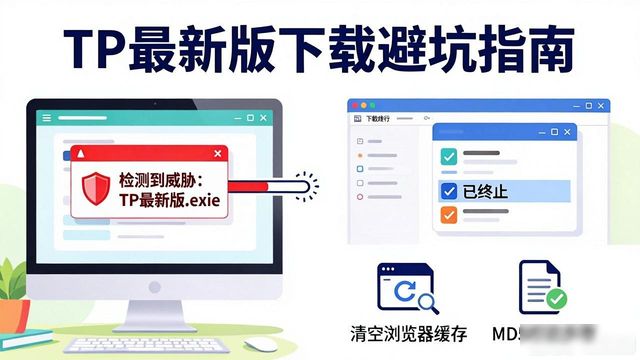 TP最新版下载避坑指南：安全下载与风险应对三步走