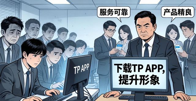 下载TP APP就能提升企业形象？别被忽悠了