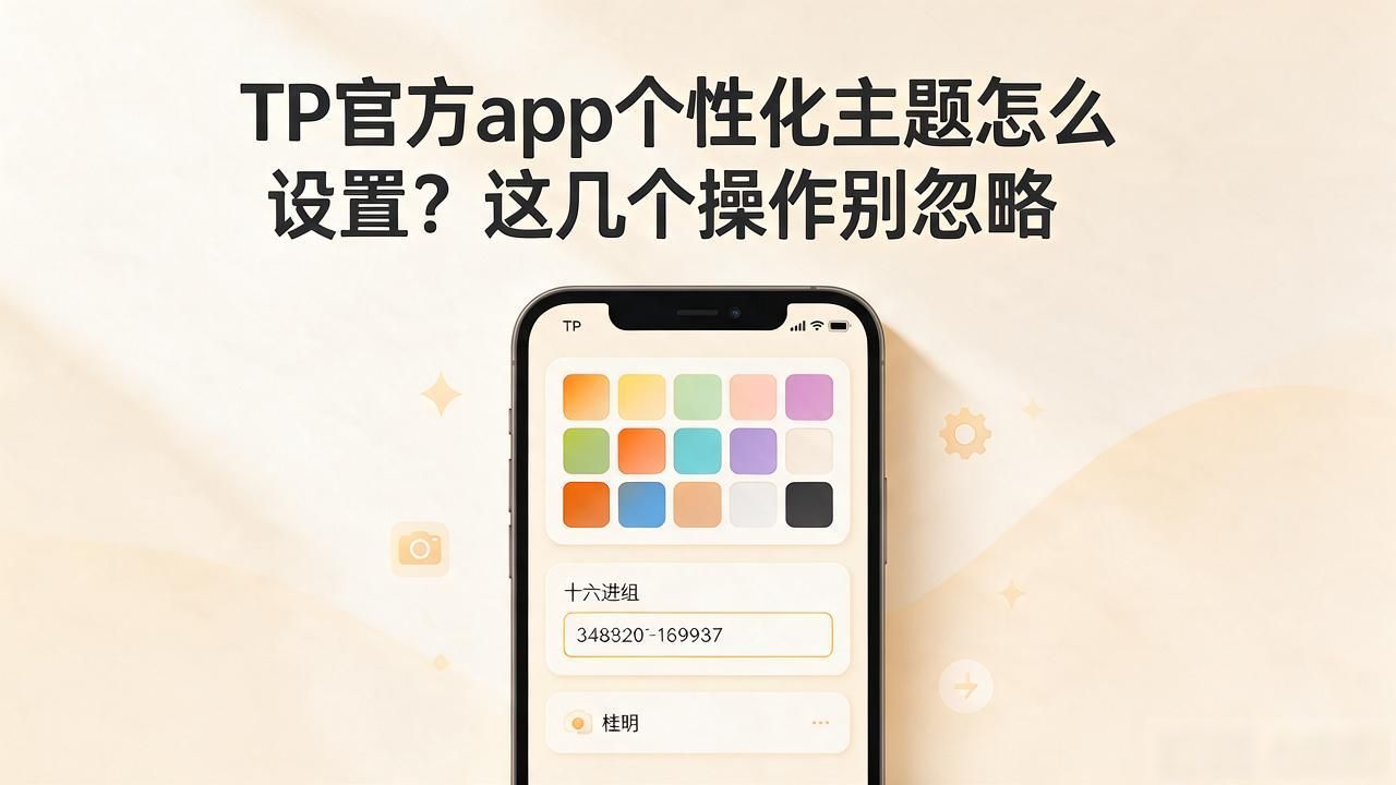 TP官方app个性化主题怎么设置？这几个操作别忽略