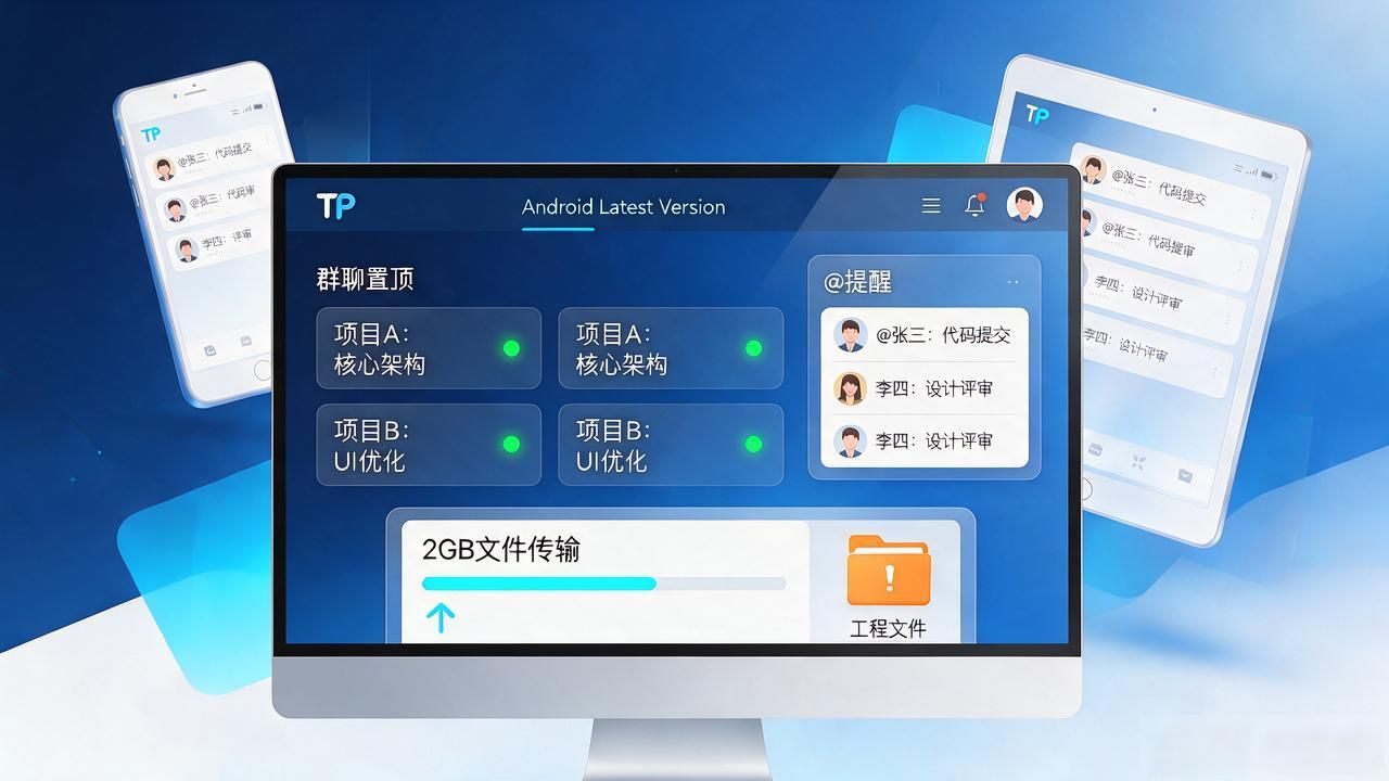TP安卓最新版官方下载指南，小团队沟通协作效率直接拉满